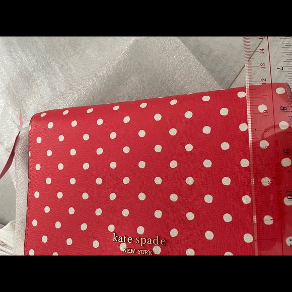 NWT Kate Spade Spencer’s dots chain wallet - Picture 10 of 13